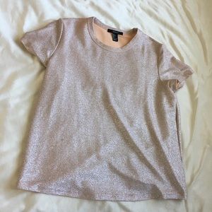 Light Pink Glitter Blouse